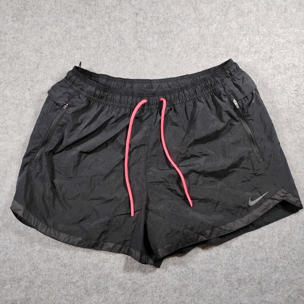 Nike Men's Black Dri-FIT ADV Run Division 3-in-1 Packable Running Shorts Size XL